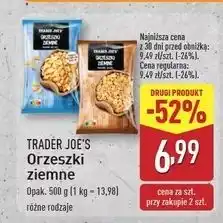 ALDI Orzeszki ziemne solone Trader Joe's oferta