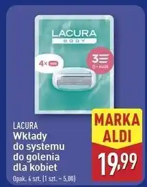 ALDI Wkład do maszynki Lacura oferta