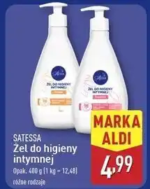 ALDI Żel do higieny intymnej żółty Satessa oferta