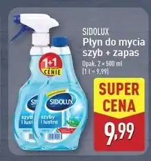 ALDI Płyn do szyb arctic + zapas Sidolux Crystal oferta