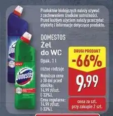 ALDI Płyn do wc original Domestos oferta