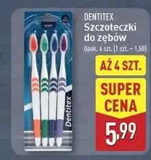 ALDI Szczoteczki do zębów soft Dentitex oferta
