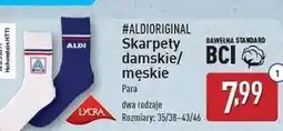 ALDI Skarpetki męskie Aldi oferta