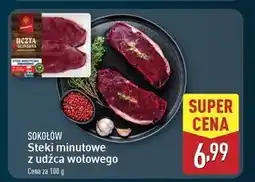 ALDI Stek minutowy z udźca wołowego Sokołów Uczta Qulinarna oferta