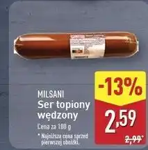 ALDI Ser topiony wędzony Milsani oferta