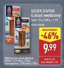 ALDI Łosoś wędzony z pieprzem Golden Seafood oferta
