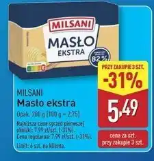 ALDI Masło extra Milsani oferta