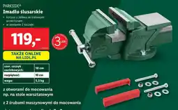 Lidl Parkside imadło ślusarskie oferta