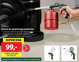 Lidl Parkside zestaw do sprężonego powietrza oferta