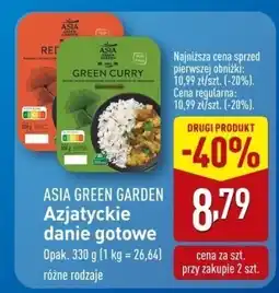 ALDI Danie gotowe azjatyckie Asia Green Garden oferta