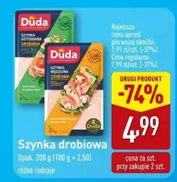 ALDI Szynka drobiowa Duda oferta