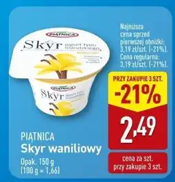 ALDI Skyr waniliowy Piątnica oferta
