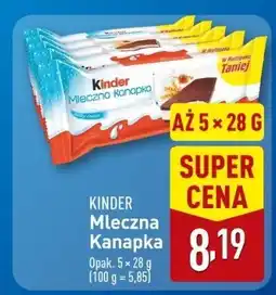 ALDI Kanapka Mleczna Kinder oferta