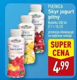 ALDI Skyr jogurt pitny Piątnica oferta