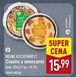 ALDI Ciasto Meine Kuchenwelt z owocami oferta