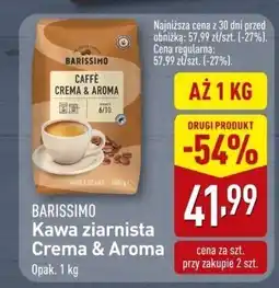 ALDI Kawa Barissimo Crema & Aroma oferta
