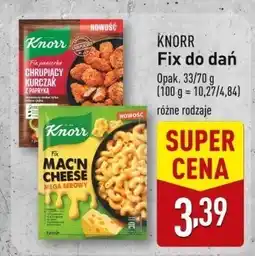 ALDI Fix do dań KNORR oferta