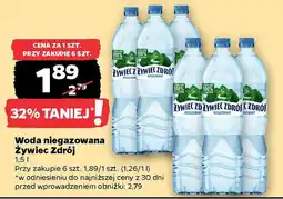 Netto Woda niegazowana Żywiec Zdrój oferta