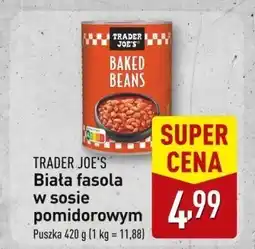 ALDI Biała fasola w sosie pomidorowym TRADER JOE'S oferta
