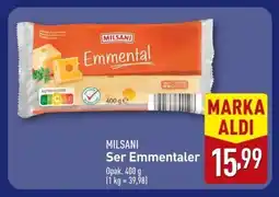 ALDI Ser Emmentaler Milsani oferta