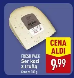 ALDI Ser kozi z truflą Fresh Pack oferta