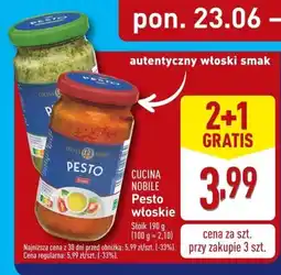 ALDI Pesto włoskie Cucina Nobile oferta