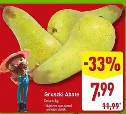 ALDI Gruszki Abate 1 kg Aldi oferta
