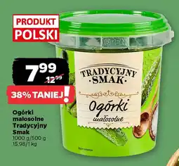 Netto Ogórki małosolne Tradycyjny Smak oferta