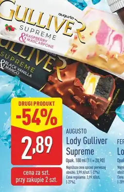 ALDI Lody Gulliver Supreme Black Vanilla & Mango Augusto oferta
