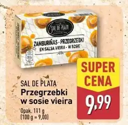 ALDI Przegrzebki SAL DE PLATA w sosie vieira oferta