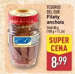 ALDI Filety anchois Tesoros del Sur oferta