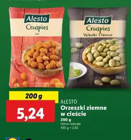 Lidl Orzechy ziemne w cieście chili Alesto oferta