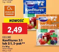 Lidl Konfiturex 2:1 Gellwe oferta