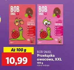 Przekąska jabłkowo-malinowa Bob snail