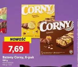 Lidl Baton czekoladowo-bananowy Corny big oferta