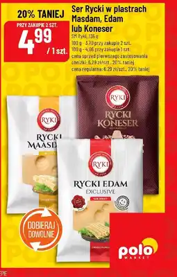 Polomarket Ser Rycki w plastrach Edam SM Rycki oferta