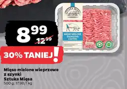 Netto Mięso mielone wieprzowe z szynki Sztuka Mięsa oferta
