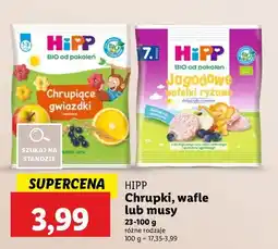 Lidl Chrupiące gwiazdki z owocami Hipp oferta