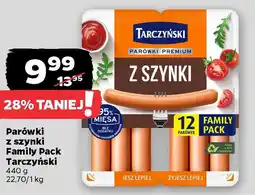 Netto Parówki z szynki Family Pack Tarczyński oferta