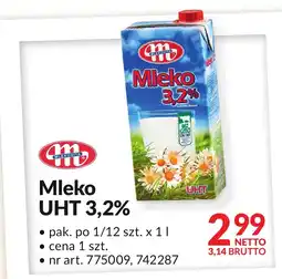 Makro Mleko UHT 3.2% Mlekovita oferta
