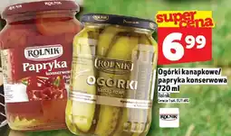 Topaz Ogórki kanapkowe/papryka konserwowa Rolnik oferta