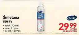 Makro Bita śmietana spray 700 ml Debic oferta