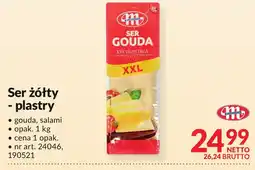 Makro Ser żółty gouda / salami - plastry Mlekovita oferta