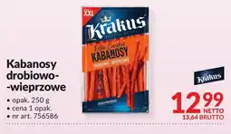 Makro Kabanosy drobiowo-wieprzowe Krakus oferta