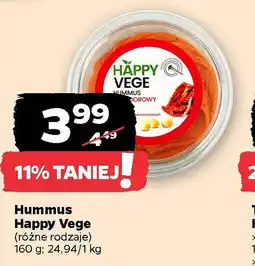Netto Hummus Happy Vege oferta