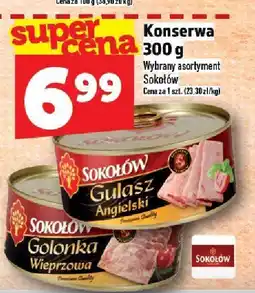 Topaz Konserwa Gulasz Angielski/Golonka Wieprzowa Sokołów oferta