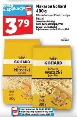 Topaz Makaron Goliard 400g oferta