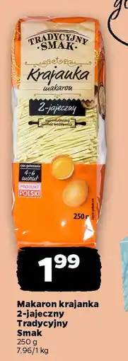Netto Makaron krajanka 2-jajeczny Tradycyjny Smak oferta