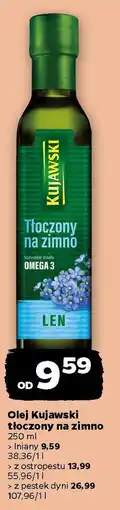 Netto Olej Kujawski tłoczony na zimno oferta