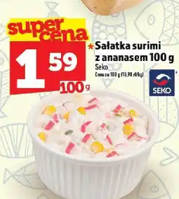Topaz Sałatka surimi z ananasem Seko oferta